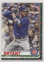 SP Variation - Kris Bryant (Candy Cane Bat)