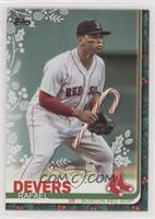 Rare Variation - Rafael Devers (Holding Candy Cane)