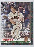 SP Variation - Buster Posey (Candy Cane Bat)