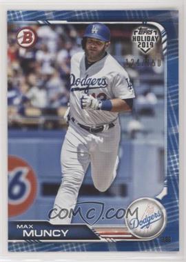 2019 Topps Holiday Bowman - [Base] - Blue #TH-MMU - Max Muncy /150