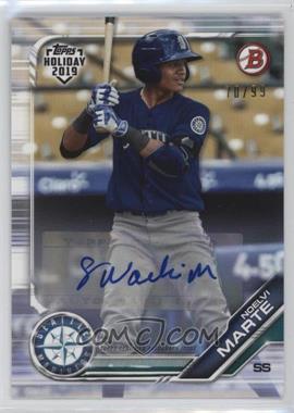 2019 Topps Holiday Bowman - [Base] - Prospects Autographs #TH-NM - Noelvi Marte /99