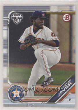 2019 Topps Holiday Bowman - [Base] - Prospects #TH-CJ - Cristian Javier