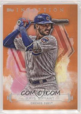 2019 Topps Inception - [Base] - Orange #97 - Kris Bryant /50