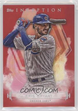 2019 Topps Inception - [Base] - Red #97 - Kris Bryant /75