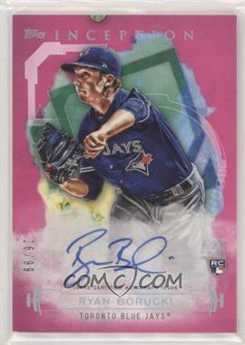 2019 Topps Inception - Rookies and Emerging Stars Autographs - Magenta #RES-RB - Ryan Borucki /99