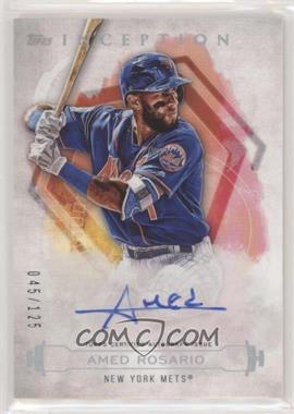 2019 Topps Inception - Rookies and Emerging Stars Autographs #RES-AR - Amed Rosario /125