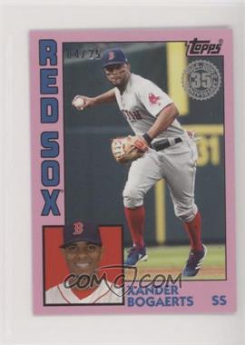 2019 Topps Mini - 1984 Design - Pink #84-5 - Xander Bogaerts /25