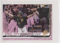 Veteran Combos - Steel City Bashers (Cervelli Scores on Walk-Off) #/25