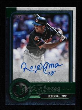 2019 Topps Museum Collection - Archival Autographs - Emerald #AA-RA - Roberto Alomar /1