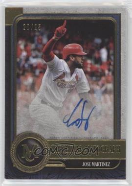 2019 Topps Museum Collection - Archival Autographs - Gold #AA-JM - Jose Martinez /25