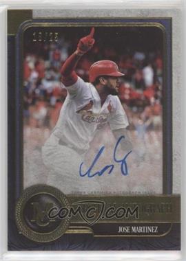 2019 Topps Museum Collection - Archival Autographs - Gold #AA-JM - Jose Martinez /25