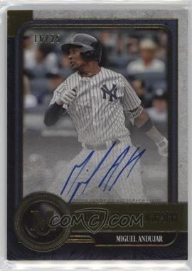 2019 Topps Museum Collection - Archival Autographs - Gold #AA-MA - Miguel Andujar /25