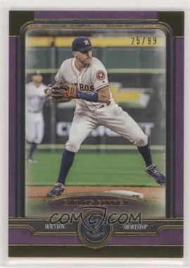 2019 Topps Museum Collection - [Base] - Amethyst #38 - Carlos Correa /99