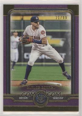 2019 Topps Museum Collection - [Base] - Amethyst #38 - Carlos Correa /99