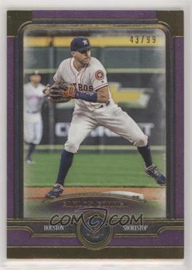 2019 Topps Museum Collection - [Base] - Amethyst #38 - Carlos Correa /99