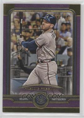 2019 Topps Museum Collection - [Base] - Amethyst #4 - Freddie Freeman /99