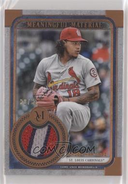 2019 Topps Museum Collection - Meaningful Material Patch Relics - Copper #MMR-CMA - Carlos Martinez /35 [EX to NM]