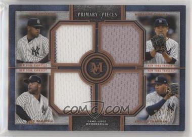 2019 Topps Museum Collection - Primary Pieces Four Player Quad Relics - Copper #FPR-STSC - CC Sabathia, Masahiro Tanaka, Aroldis Chapman, Luis Severino /75