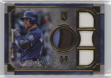 2019 Topps Museum Collection - Primary Pieces Single Player Quad Relics - Gold #SPQR-WM - Whit Merrifield /25