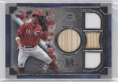 2019 Topps Museum Collection - Primary Pieces Single Player Quad Relics #SPQR-JV - Joey Votto /99