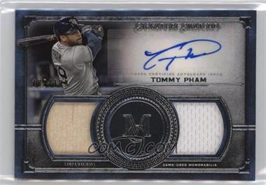 2019 Topps Museum Collection - Single Player Signature Swatches Dual Relics #SSDA-TP - Tommy Pham /199