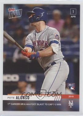 2019 Topps Now - [Base] #32 - Pete Alonso /1804 [Good to VG‑EX]