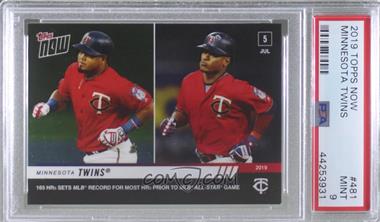 2019 Topps Now - [Base] #481 - Minnesota Twins /299 [PSA 9 MINT]