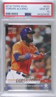 Call-Up - Yordan Alvarez [PSA 10 GEM MT] #/499