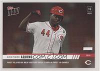 Aristides Aquino (White Box on Front) #/861