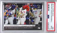 MLB Celebrates Jackie Robinson Day by Wearing Number 42 [PSA 9 MINT] …