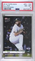 A.J. Puk [PSA 8 NM‑MT] #/121