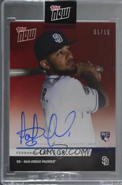 2019 Topps Now Opening Day - [Base] - Red Autographs #OD-FTD - Fernando Tatis Jr. /10 [Uncirculated]