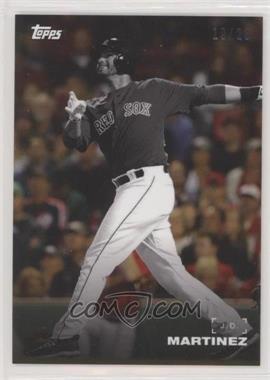 2019 Topps On Demand Black & White - Online Exclusive [Base] - Background Color #3B - J.D. Martinez /25