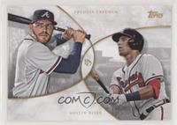 Freddie Freeman, Austin Riley #/850