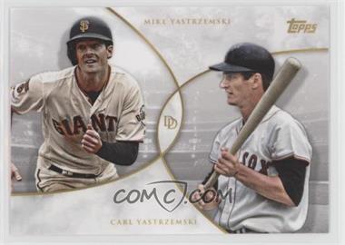 2019 Topps On Demand Dynamic Duals - [Base] #3 - Mike Yastrzemski, Carl Yastrzemski /850