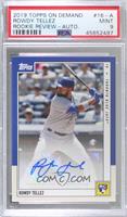 Rowdy Tellez [PSA 9 MINT]