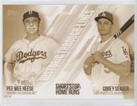 Pee Wee Reese, Corey Seager #/10