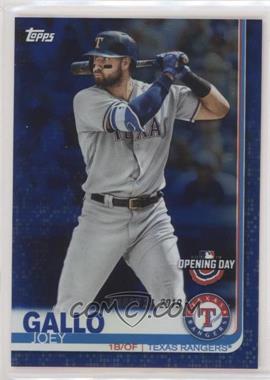 2019 Topps Opening Day - [Base] - Blue Foil #176 - Joey Gallo