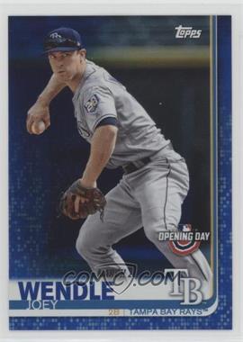 2019 Topps Opening Day - [Base] - Blue Foil #191 - Joey Wendle