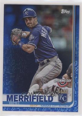 2019 Topps Opening Day - [Base] - Blue Foil #71 - Whit Merrifield