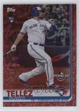 2019 Topps Opening Day - [Base] - Red Foil #112 - Rowdy Tellez