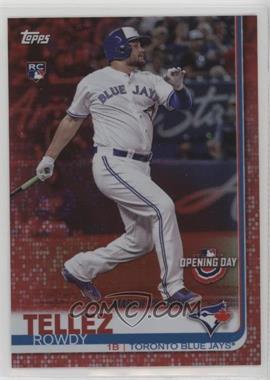 2019 Topps Opening Day - [Base] - Red Foil #112 - Rowdy Tellez