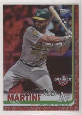 2019 Topps Opening Day - [Base] - Red Foil #159 - Nick Martini