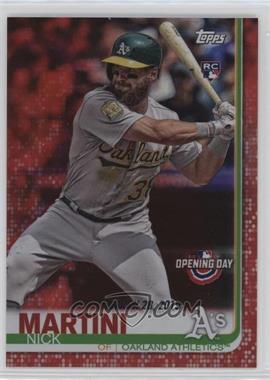 2019 Topps Opening Day - [Base] - Red Foil #159 - Nick Martini