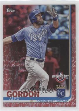 2019 Topps Opening Day - [Base] - Red Foil #58 - Alex Gordon