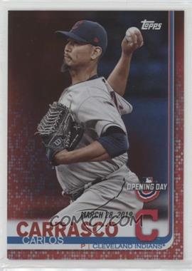 2019 Topps Opening Day - [Base] - Red Foil #72 - Carlos Carrasco