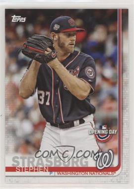 2019 Topps Opening Day - [Base] #124 - Stephen Strasburg