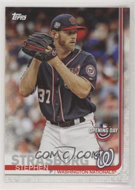 2019 Topps Opening Day - [Base] #124 - Stephen Strasburg