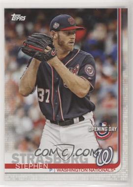 2019 Topps Opening Day - [Base] #124 - Stephen Strasburg