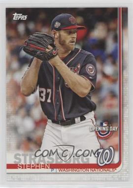 2019 Topps Opening Day - [Base] #124 - Stephen Strasburg